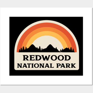Redwood National Park Retro Posters and Art
